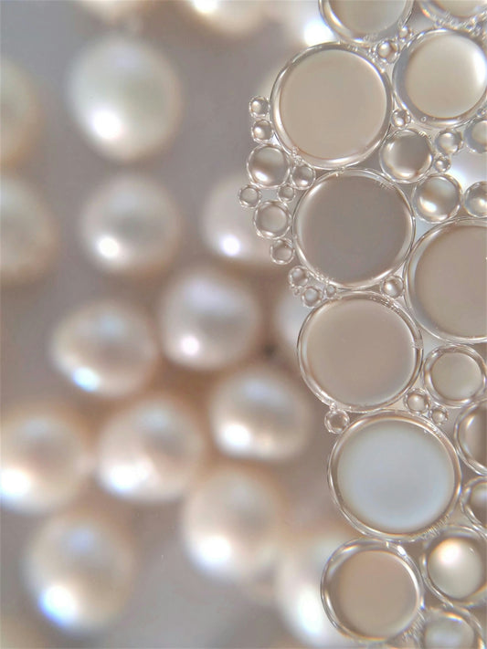 clear glass with water droplets