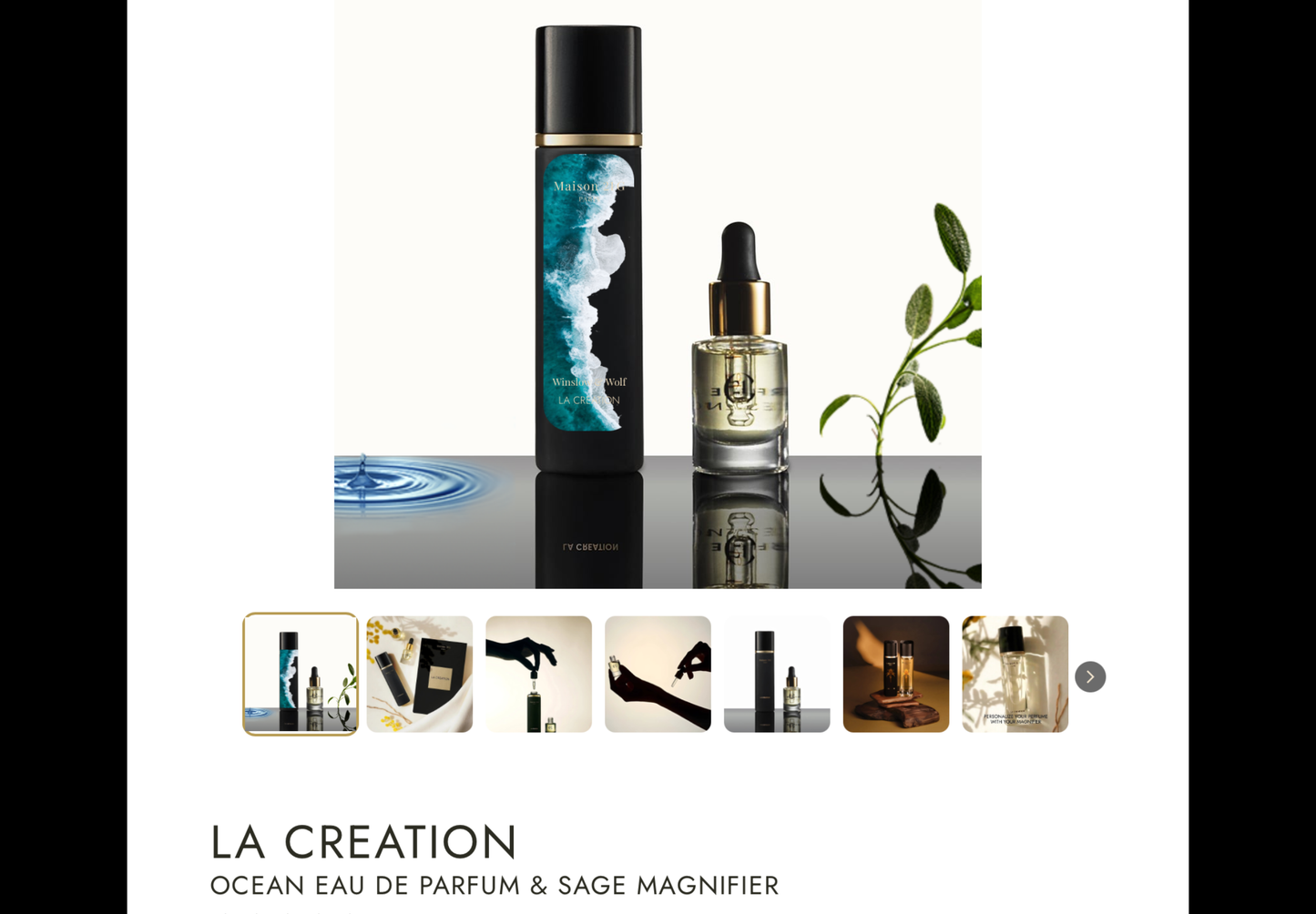 Unisex Winslow & Wolf Signature Fragrance’s (Sage & Ocean Breeze)